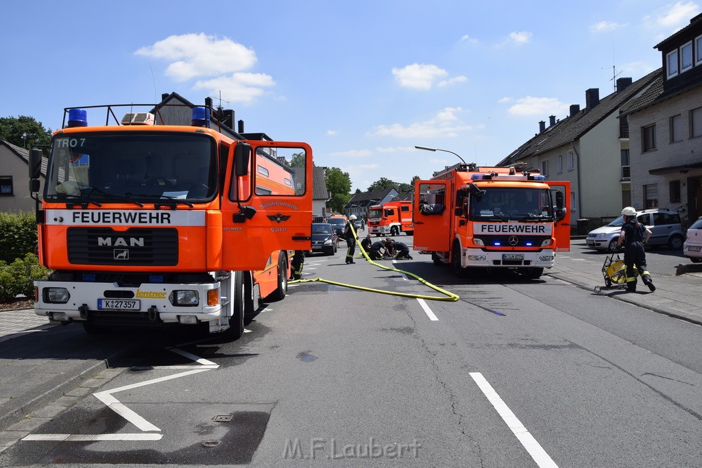 Feuer 1 Koeln Porz Grengel Waldstr P057.JPG - Miklos Laubert